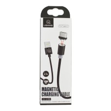 USB кабель Usams Magnetic (Type-C) (Чёрный)