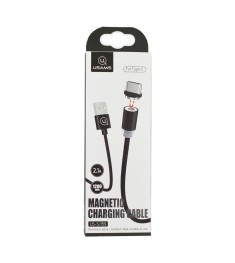 USB кабель Usams Magnetic (Type-C) (Чёрный)