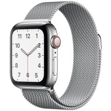 Ремешок Milanese Loop Premium Apple Watch 38 / 40 / 41mm (Silver)