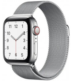 Ремешок Milanese Loop Premium Apple Watch 38 / 40 / 41mm (Silver)