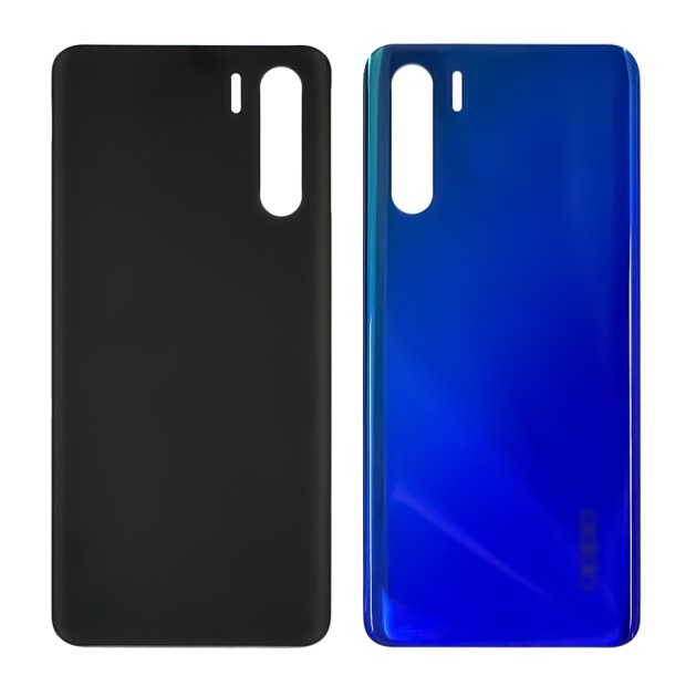 Задняя крышка для Oppo A91 Brazil Blue синяя