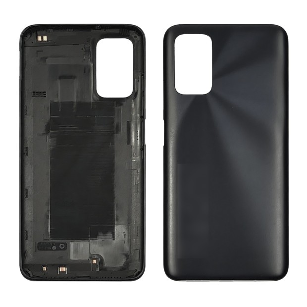 Задняя крышка для Xiaomi Redmi 9T Carbon Gray серая