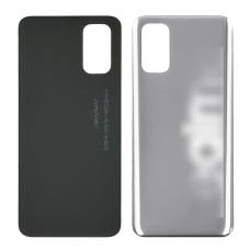 Задняя крышка для Realme 7 (5G) Mirror Silver серебристая