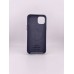 Чехол Leather Case with Magsafe Apple IPhone 14 Plus (Midnight)