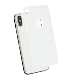 Защитное стекло 5D Fanny Apple iPhone XS Max White (на заднюю сторону)
