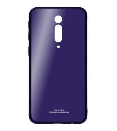 Накладка Glass Case Xiaomi Redmi Mi9T / K20 Pro (Фиолетовый)