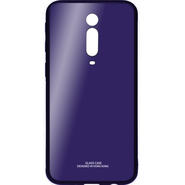 Накладка Glass Case Xiaomi Redmi Mi9T / K20 Pro (Фиолетовый)
