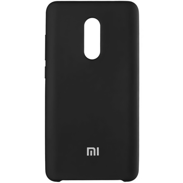 Силиконовый чехол Original Case Xiaomi Redmi Note 4x (Чёрный)