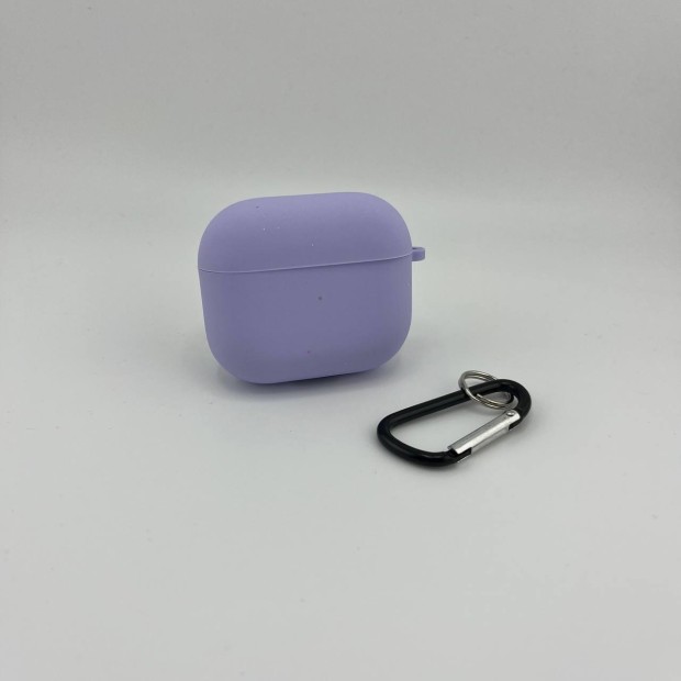 Чехол для наушников Full Silicone Case with Microfiber Apple AirPods 3 (71) Light Glycine