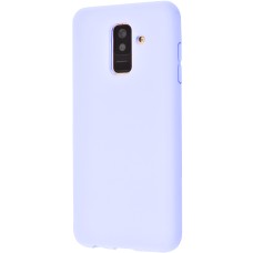 Силиконовый чехол iNavi Color Samsung Galaxy A6 Plus (2018) A605 (фиолетовый)