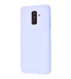 Силиконовый чехол iNavi Color Samsung Galaxy A6 Plus (2018) A605 (фиолетовый)