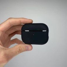 Чехол для наушников Full Silicone Case with Microfiber Apple AirPods Pro 2 (Black)