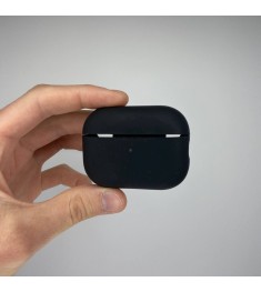 Чехол для наушников Full Silicone Case with Microfiber Apple AirPods Pro 2 (Blac..