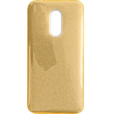 Силиконовый чехол Glitter Xiaomi Redmi 5 (золотой)
