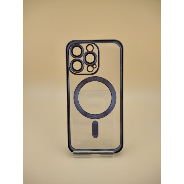 Чехол UMKU Shining with MagSafe Apple iPhone 13 Pro (Black)