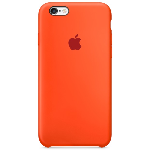 Чехол Силикон Original Case Apple iPhone 6 Plus / 6s Plus (18) Orange
