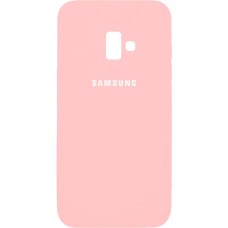 Силиконовый чехол Original Case Samsung Galaxy J6 Plus (2018) J610 (Пудра)