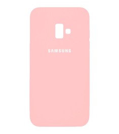 Силикон Original Case Samsung Galaxy J6 Plus (2018) J610 (Пудра)