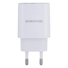 СЗУ-адаптер USB Borofone BA58A Mighty PD 3.0 (Белый)