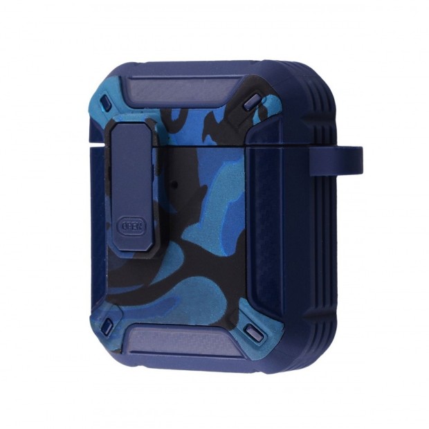 Кейс Camo Protect Case for AirPods 1/2 (Blue)