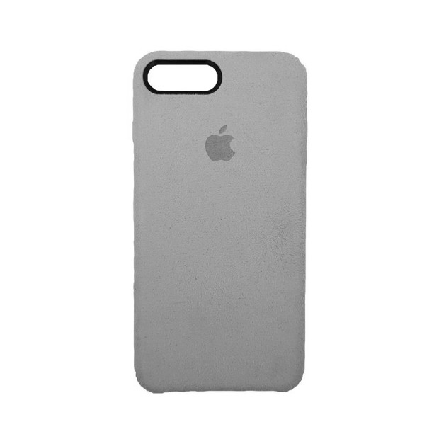 Чехол Alcantara Cover Apple iPhone 7 Plus / 8 Plus (серый)
