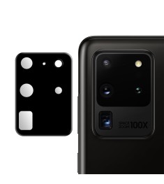 Защитное 3D стекло на камеру Samsung Galaxy S20 Ultra (2020) Black
