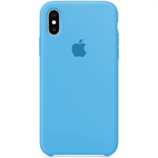 Силиконовый чехол Original Case Apple iPhone XS Max (20) Blue