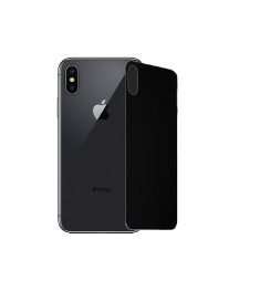 Защитное стекло 5D Apple iPhone XS Max Black (на заднюю сторону)