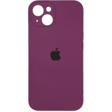 Силикон Original RoundCam Case Apple iPhone 15 (28) Brinjal