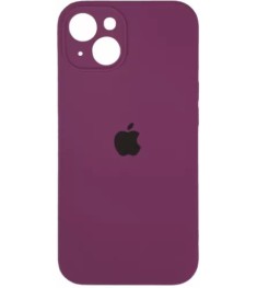 Силикон Original RoundCam Case Apple iPhone 15 (28) Brinjal