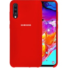 Силикон Original Case HQ Samsung Galaxy A70 (2019) (Красный)