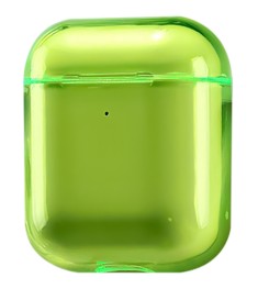 Чехол для наушников Clear Case Apple Airpods (Green)