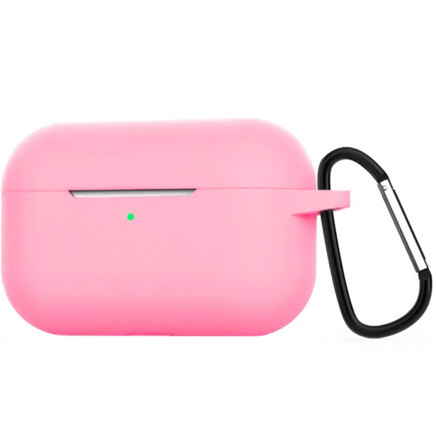 Чехол для наушников Full Silicone Case Apple AirPods Pro (Розовый)