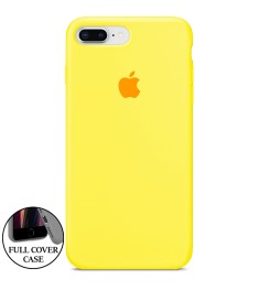 Силикон Original Round Case Apple iPhone 7 Plus / 8 Plus (63) Canary Yellow