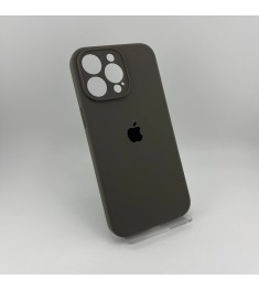 Силикон Original RoundCam Case Apple iPhone 15 Pro Max (19) Dark Grey