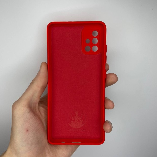 Силикон Original 360 ShutCam Case Samsung Galaxy A51 (2020) (Красный)