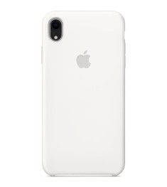 Силиконовый чехол Original Case Apple iPhone XR (06) White