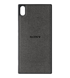 Силикон Textile Sony Xperia XA1 Ultra G3212 (Чёрный)