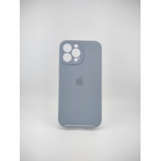 Силикон Original RoundCam Case Apple iPhone 13 Pro Max (Sierra Blue)
