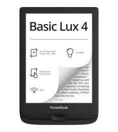 Электронная книга PocketBook 618 Basic Lux 4 (Ink Black)