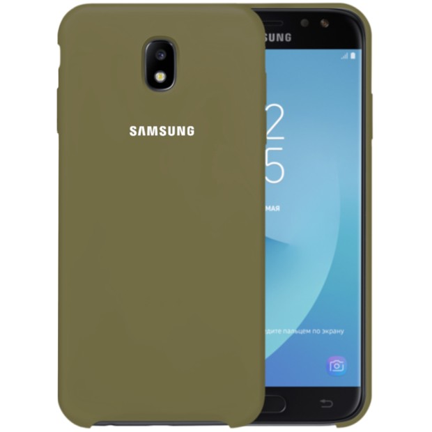 Силикон Original Case Samsung Galaxy J5 (2017) J530 (Оливковый)