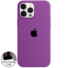 Силикон Original Round Case Apple iPhone 13 Pro Max (28) Brinjal