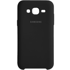 Силікон Original Case Logo Samsung Galaxy J5 (2015) J500 (Чорний)
