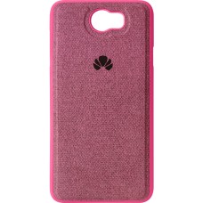 Силікон Textile Huawei Y5-2 (Рожевий)
