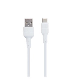 USB-кабель Borofone Silicone BX30 (Type-C) (Белый)
