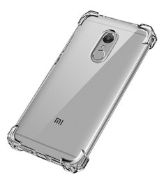 Силикон 6D Xiaomi Redmi Note 4x (Прозрачный)