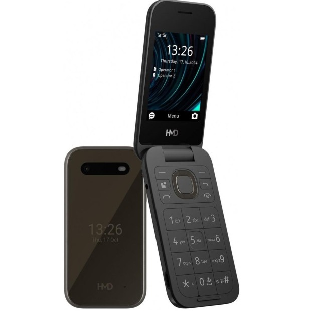 Мобильный телефон HMD 2660 Flip Black
