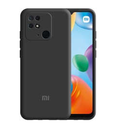 Силикон Original 360 ShutCam Case Logo Xiaomi Redmi 10C (Чёрный)