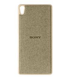 Силикон Textile Sony Xperia XA Ultra F3212 (Бежевый)