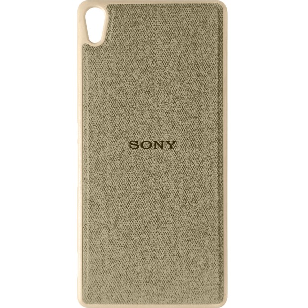 Силікон Textile Sony Xperia XA Ultra F3212 (Бежевий)